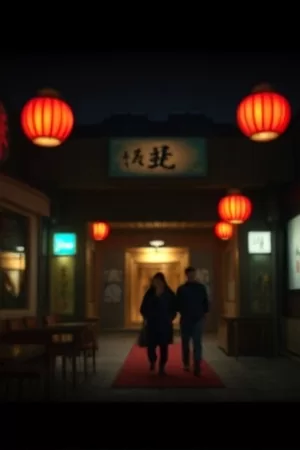 《第九封信》剧照，摊开的信纸与窗外飘进来的梧桐叶