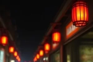 《楼下的放映厅》加长版剧照，老小区楼下支起的一块白色幕布