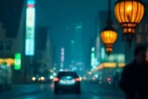 《半熟时代》剧照，写字楼落地窗前的傍晚与加班的空座位